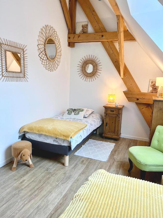 Bed and Breakfast Aux 2 Girouettes Merville  Exterior foto